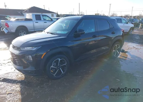 2022 Chevrolet Trailblazer Fwd Rs из США, поврежденный, VIN KL79MTSLXNB112477